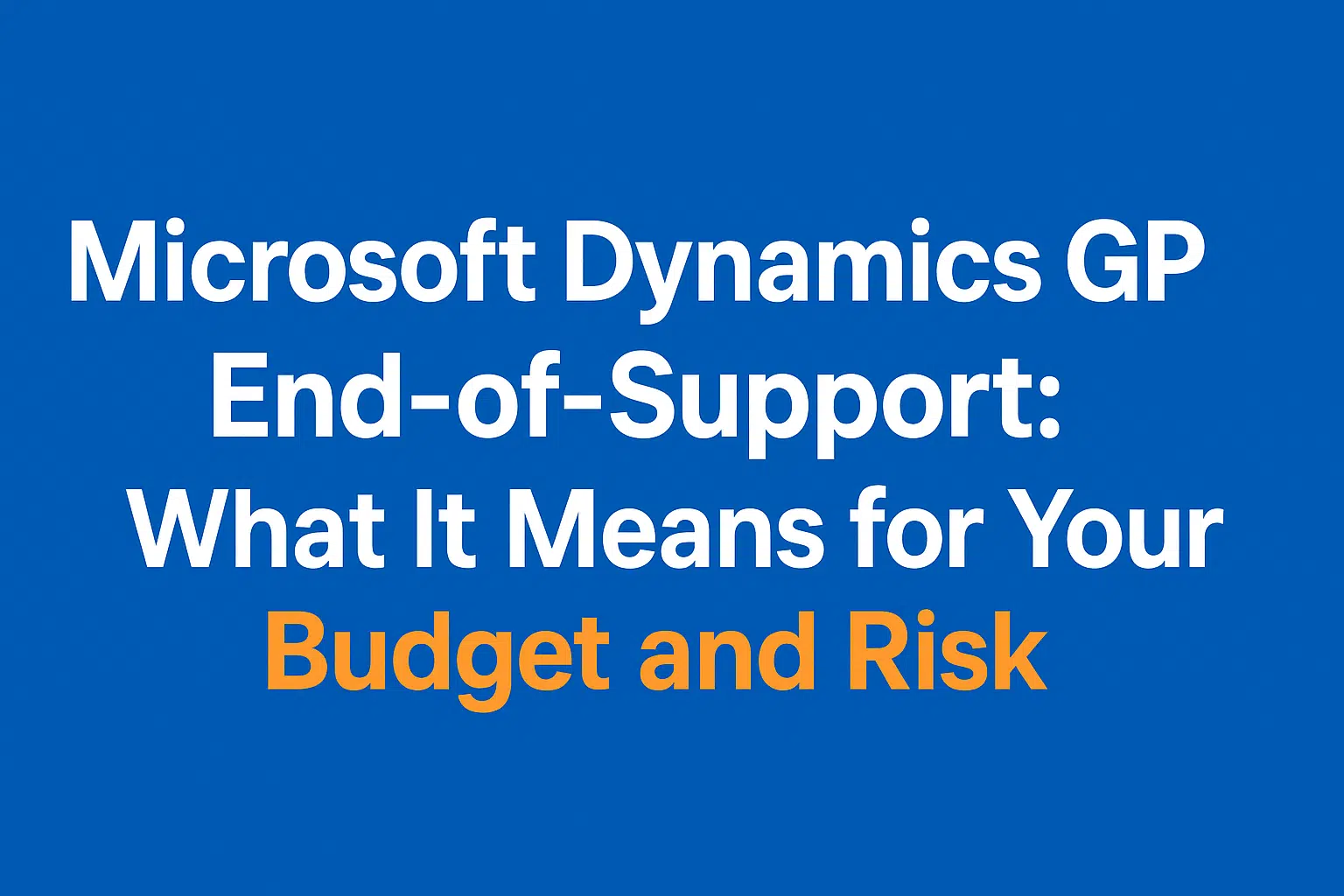 Microsoft Dynamics GP Acumatica